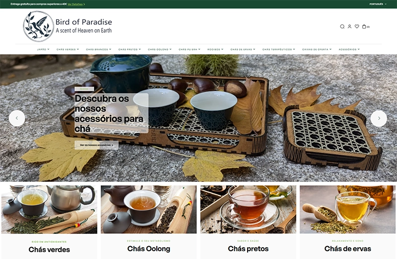 BirdofParadise-Tea-Website-Screenshot
